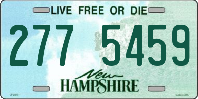 NH license plate 2775459
