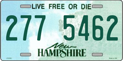 NH license plate 2775462