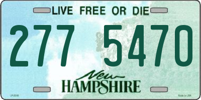 NH license plate 2775470
