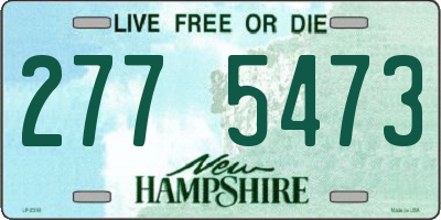 NH license plate 2775473