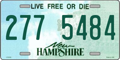 NH license plate 2775484