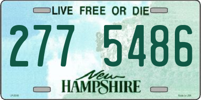 NH license plate 2775486