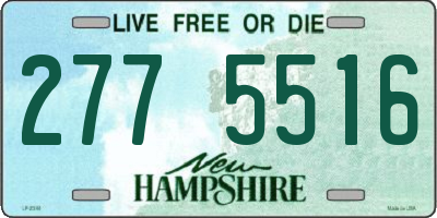 NH license plate 2775516