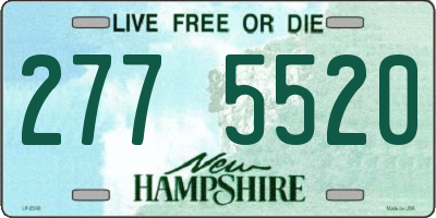 NH license plate 2775520