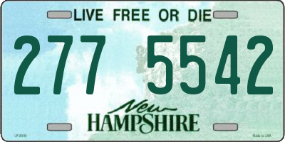 NH license plate 2775542