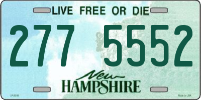 NH license plate 2775552