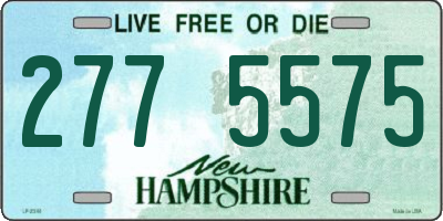 NH license plate 2775575