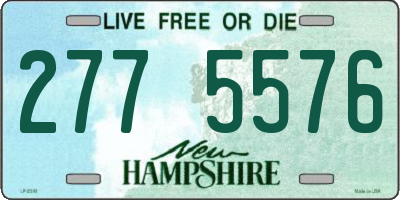 NH license plate 2775576