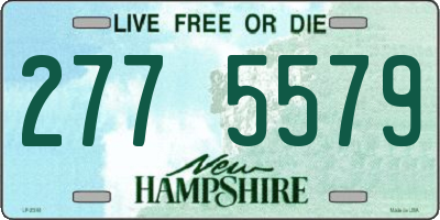 NH license plate 2775579