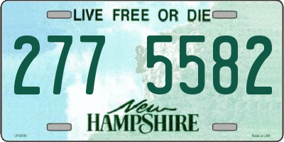 NH license plate 2775582