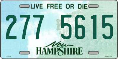 NH license plate 2775615