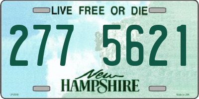 NH license plate 2775621
