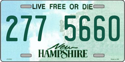 NH license plate 2775660