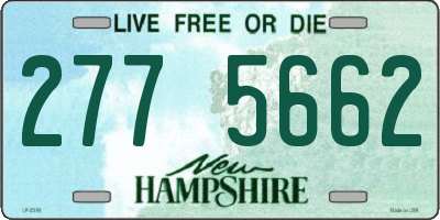 NH license plate 2775662