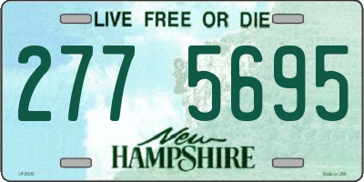 NH license plate 2775695