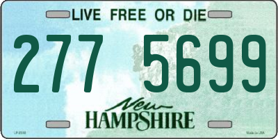 NH license plate 2775699