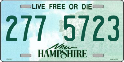 NH license plate 2775723