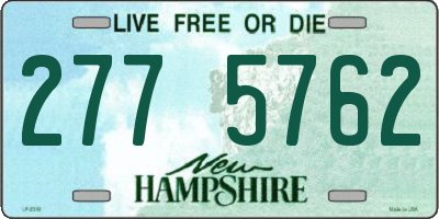NH license plate 2775762