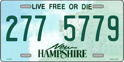 NH license plate 2775779