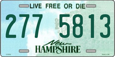 NH license plate 2775813