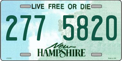 NH license plate 2775820