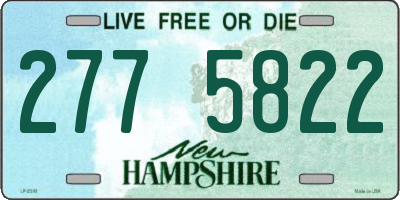 NH license plate 2775822