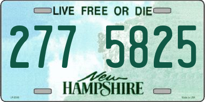 NH license plate 2775825