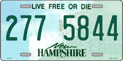 NH license plate 2775844