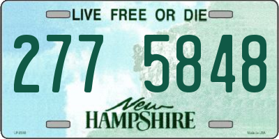 NH license plate 2775848