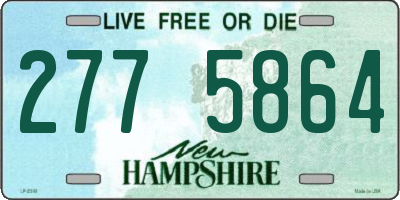 NH license plate 2775864