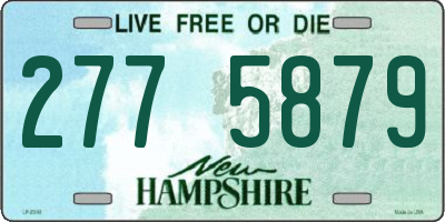 NH license plate 2775879