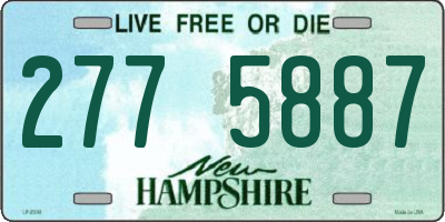 NH license plate 2775887