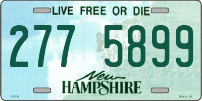 NH license plate 2775899