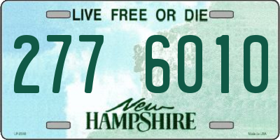 NH license plate 2776010