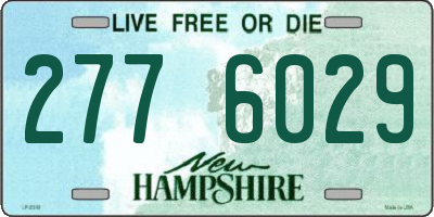 NH license plate 2776029