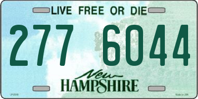 NH license plate 2776044