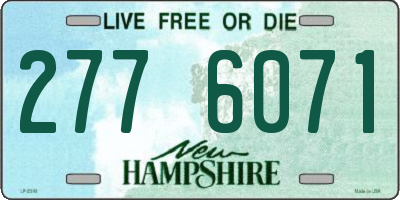 NH license plate 2776071