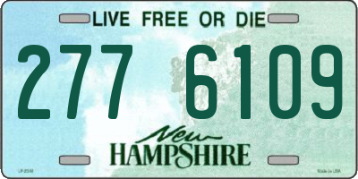 NH license plate 2776109