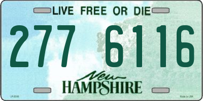 NH license plate 2776116