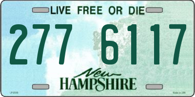 NH license plate 2776117