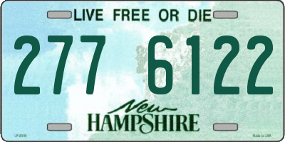 NH license plate 2776122