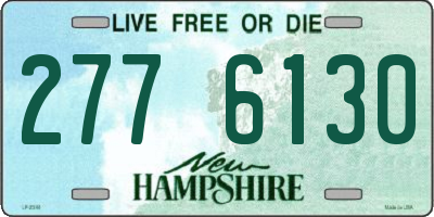 NH license plate 2776130