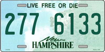 NH license plate 2776133
