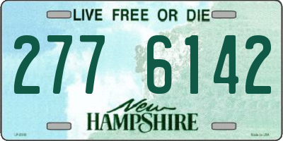 NH license plate 2776142