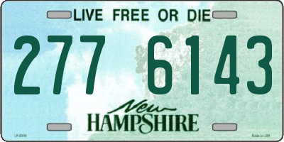 NH license plate 2776143