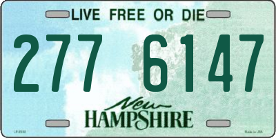 NH license plate 2776147
