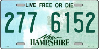 NH license plate 2776152