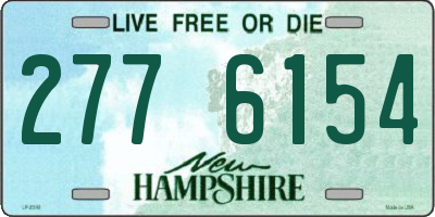 NH license plate 2776154