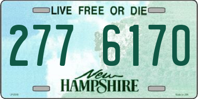NH license plate 2776170