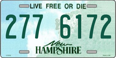 NH license plate 2776172